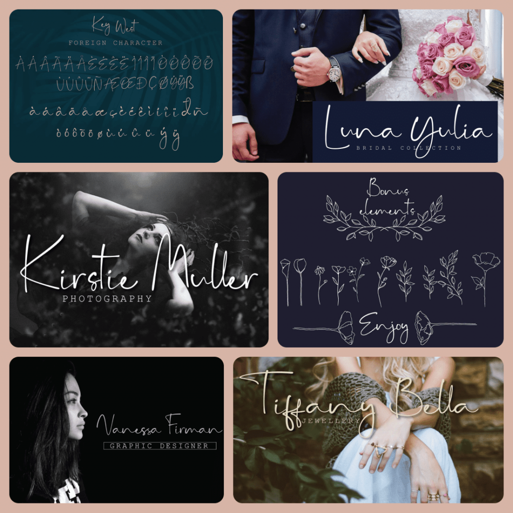 Key West Script Font - $8 – MasterBundles