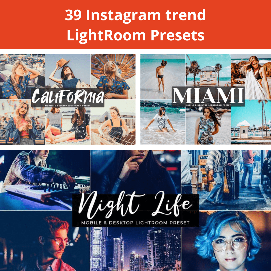 42.1 - 39 Instagram trend 2021 LightRoom Presets