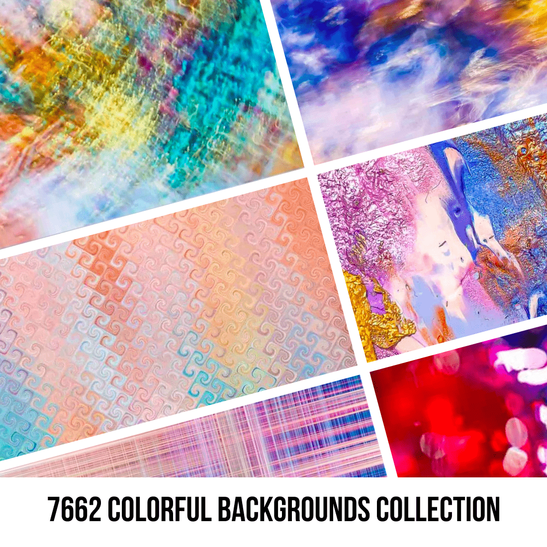 47.1 - 7662 Colorful Backgrounds Collection