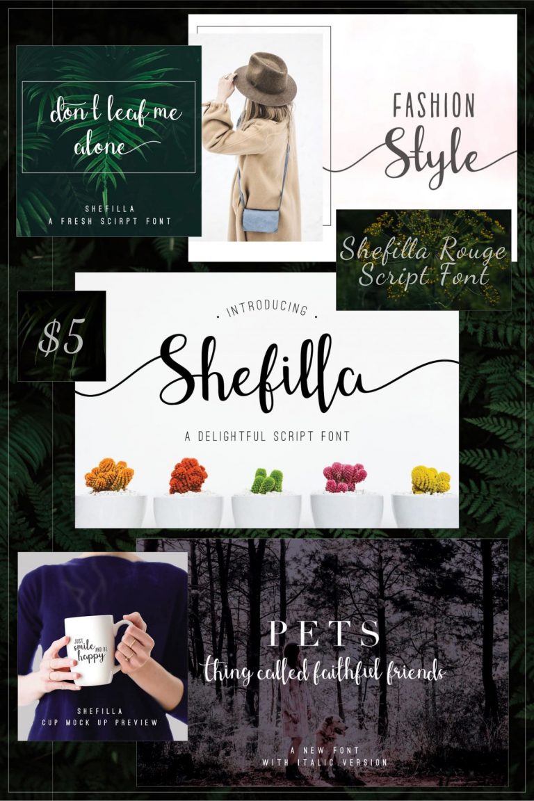 Shefilla Rouge Script Font – MasterBundles