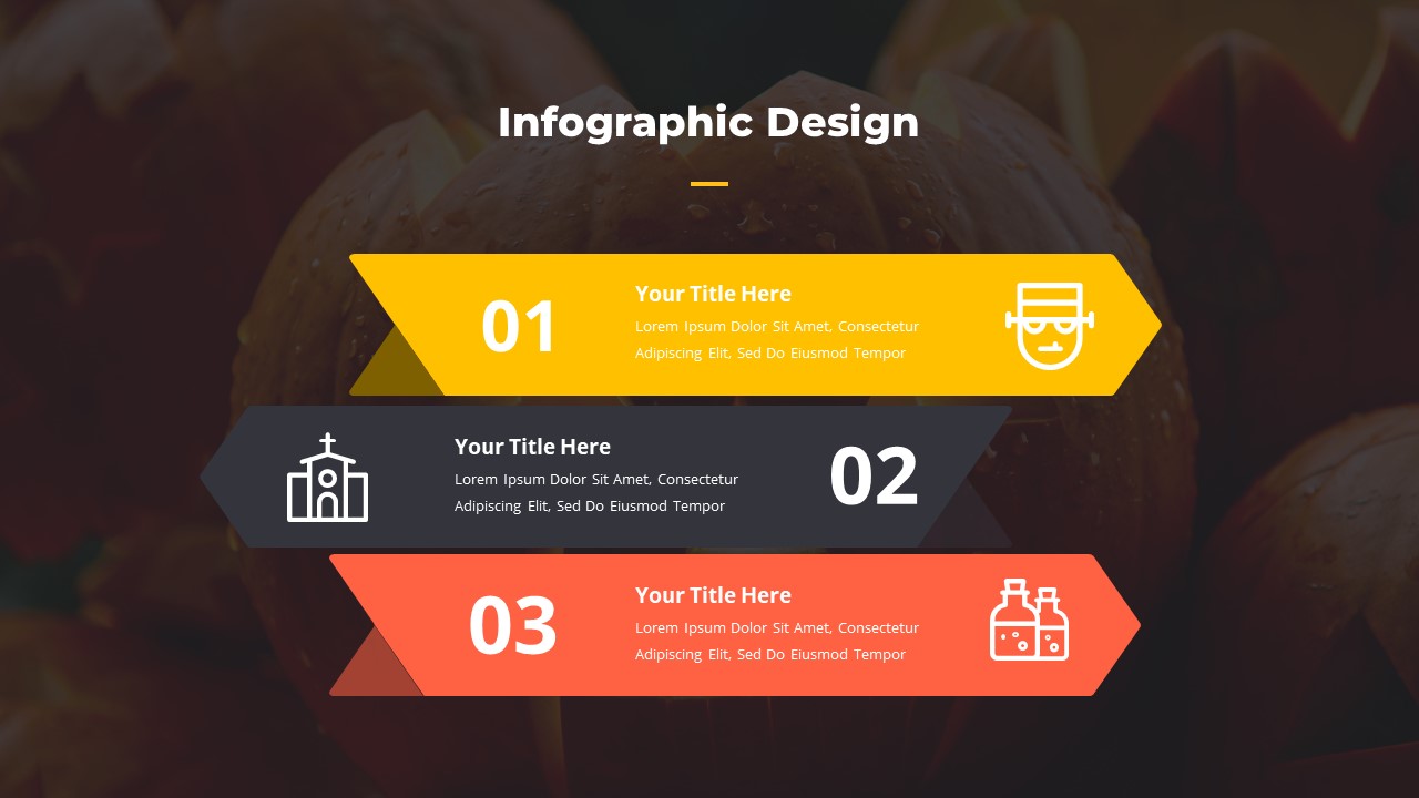 Infographics are always the right presentation solution. It delivers text in a simple yet stylish format.