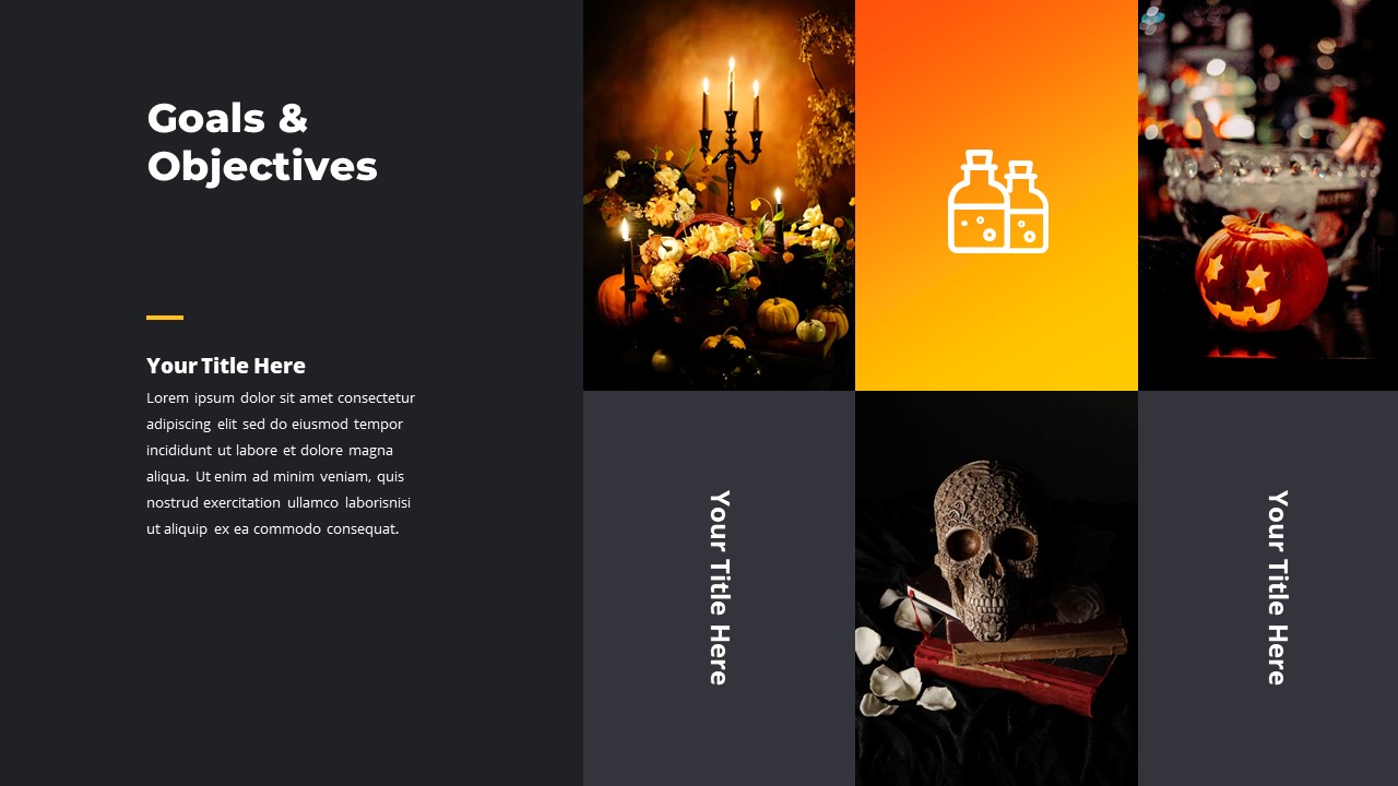 Free Halloween Presentation: Powerpoint, Google Slides & Keynote Templates - 5 Slides