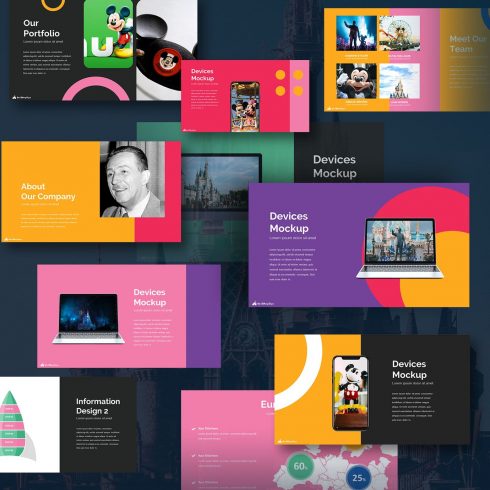 Free Disney Powerpoint Template 2022: 6 Slides – MasterBundles