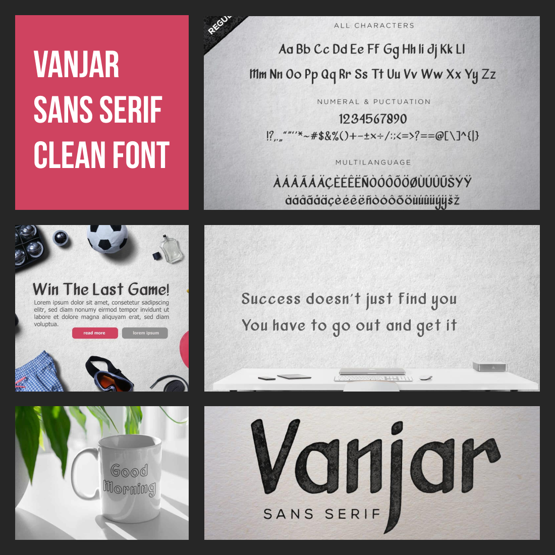 Sans Serif Clean Font