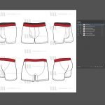 Underwear Boxers Mockup Bundle: Briefs/Underwear Vector Templates –  MasterBundles