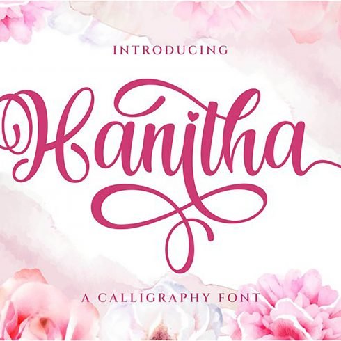 Hanitha Modern Font Example.