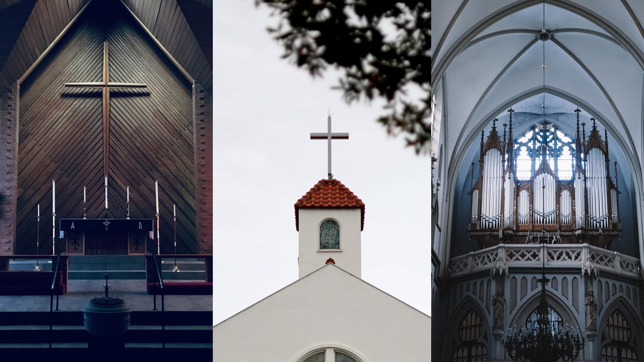 An excellent selection of three churches.