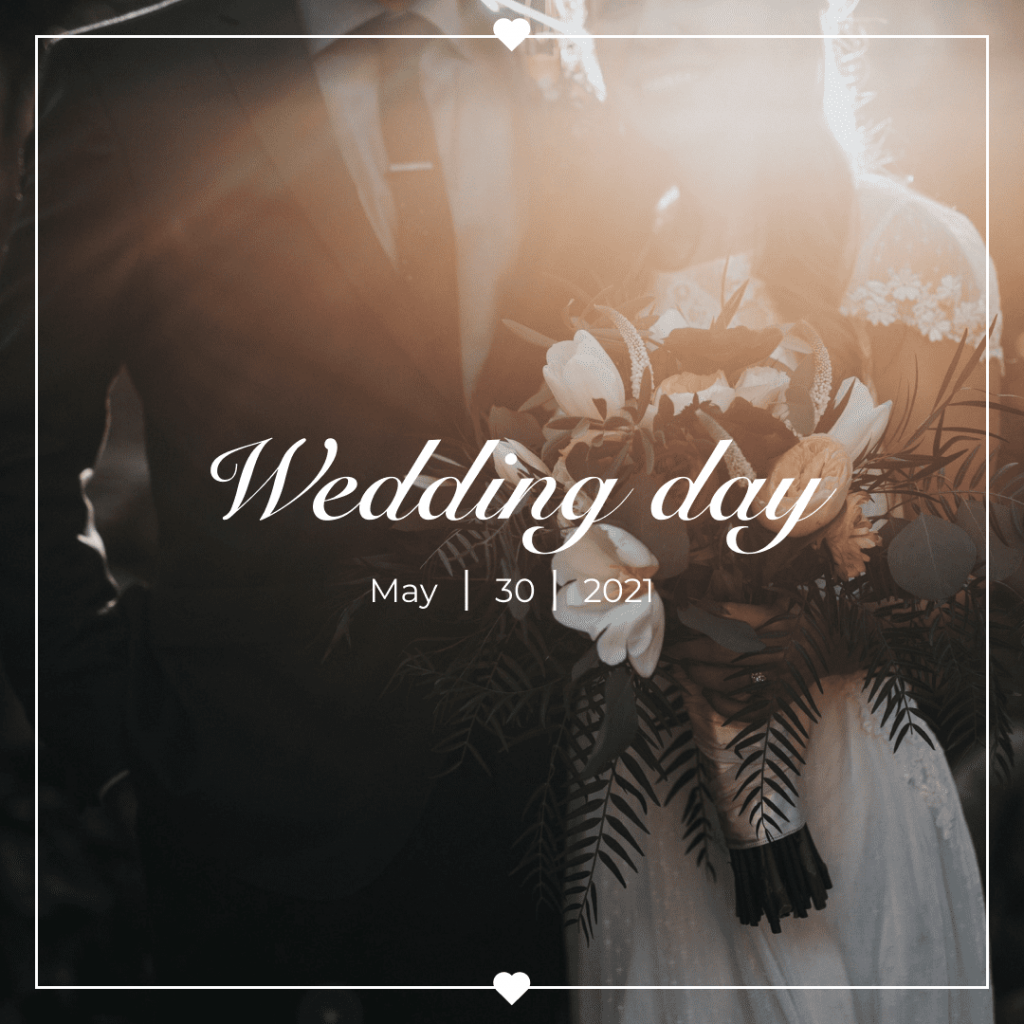 Wedding Instagram Template 30 Posts, 15 Stories + 6 Instagram