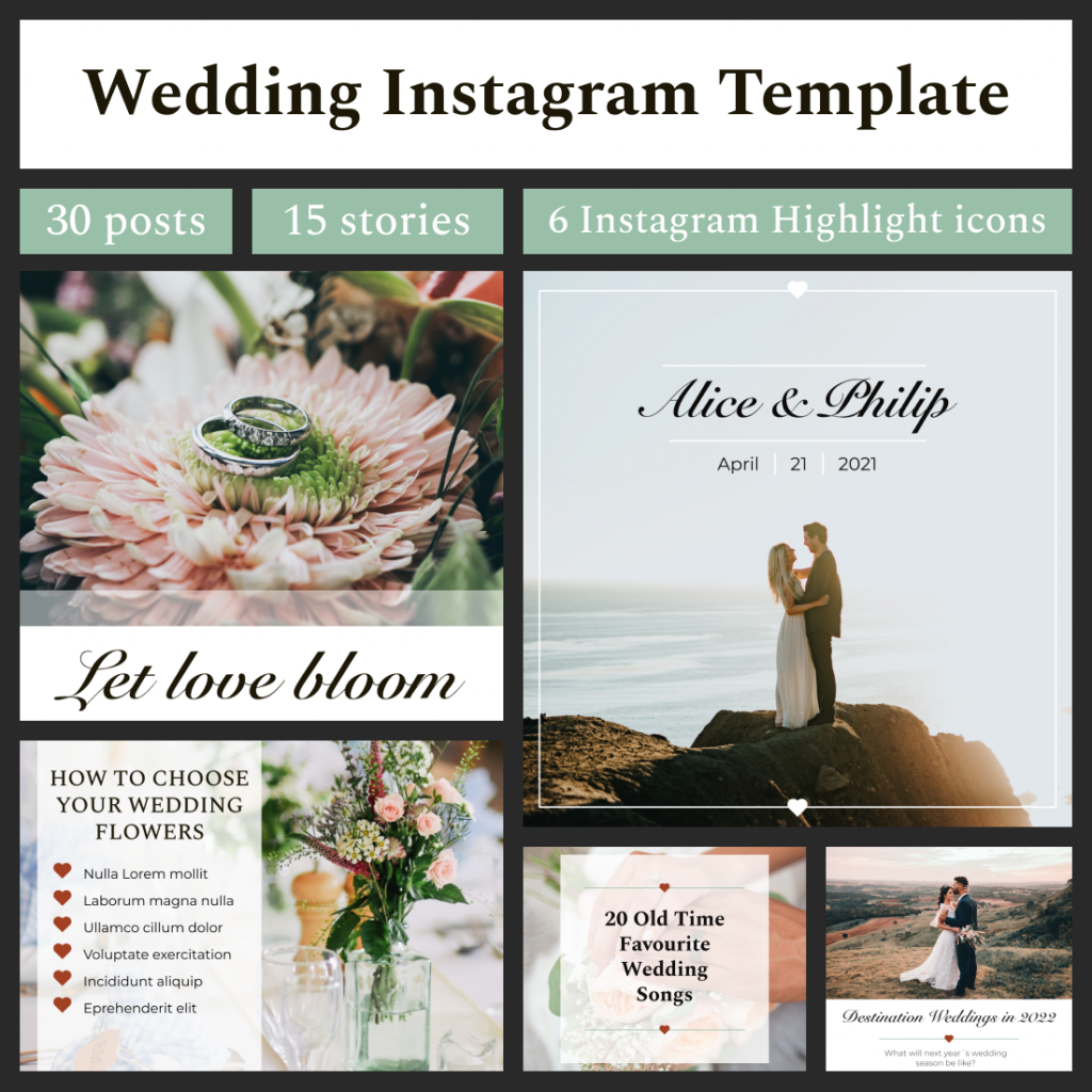Aesthetic Happy Birthday Instagram Story Template Master Bundles