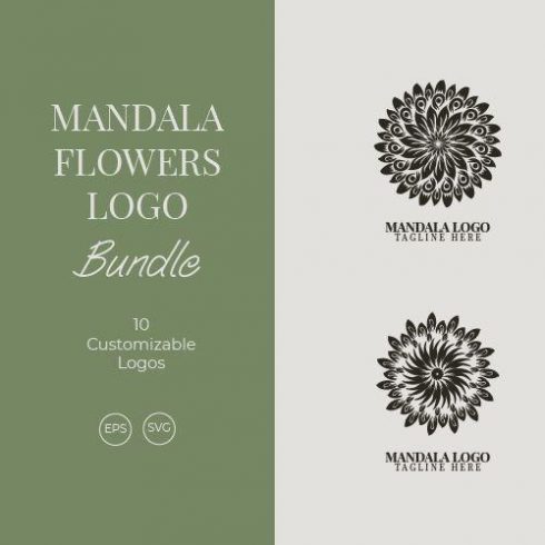 Mandala Flower Logo