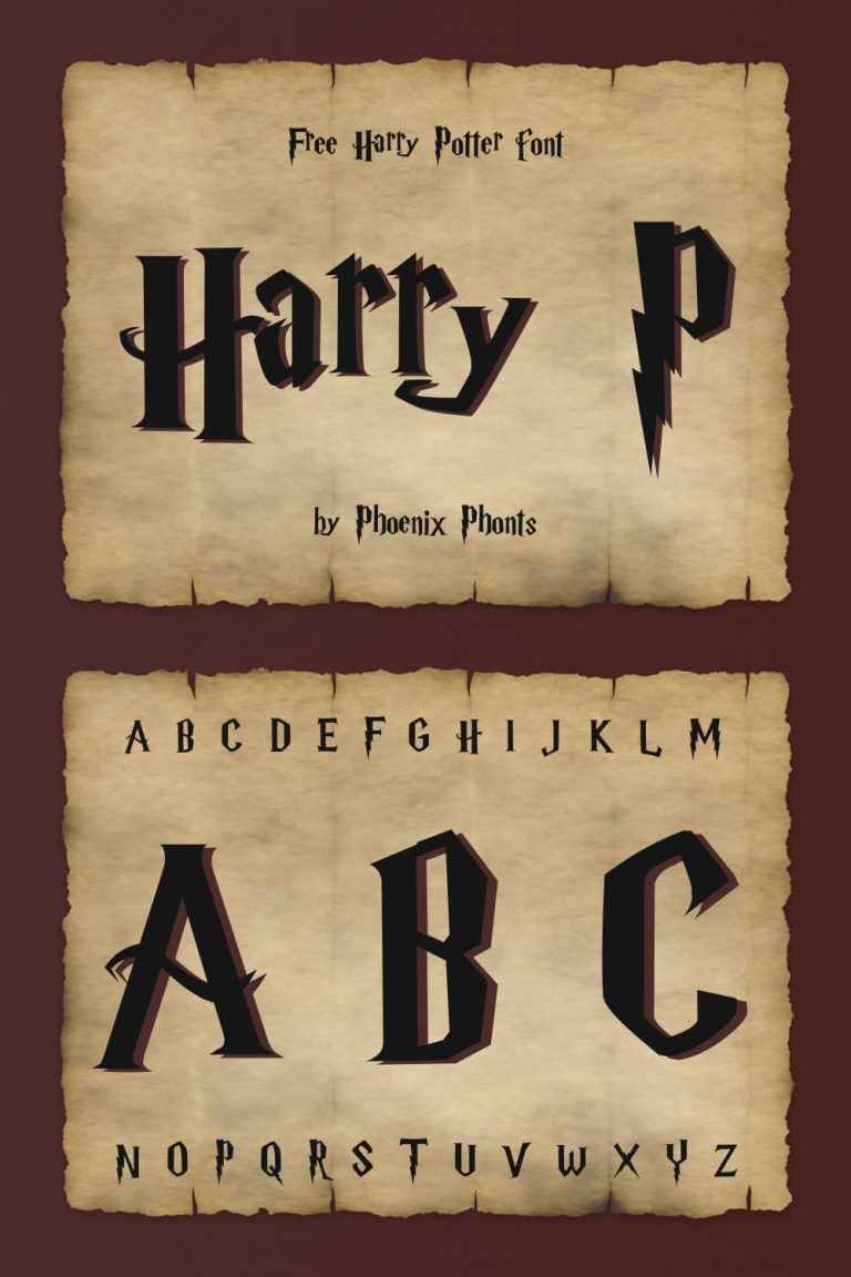 download harry potter font free