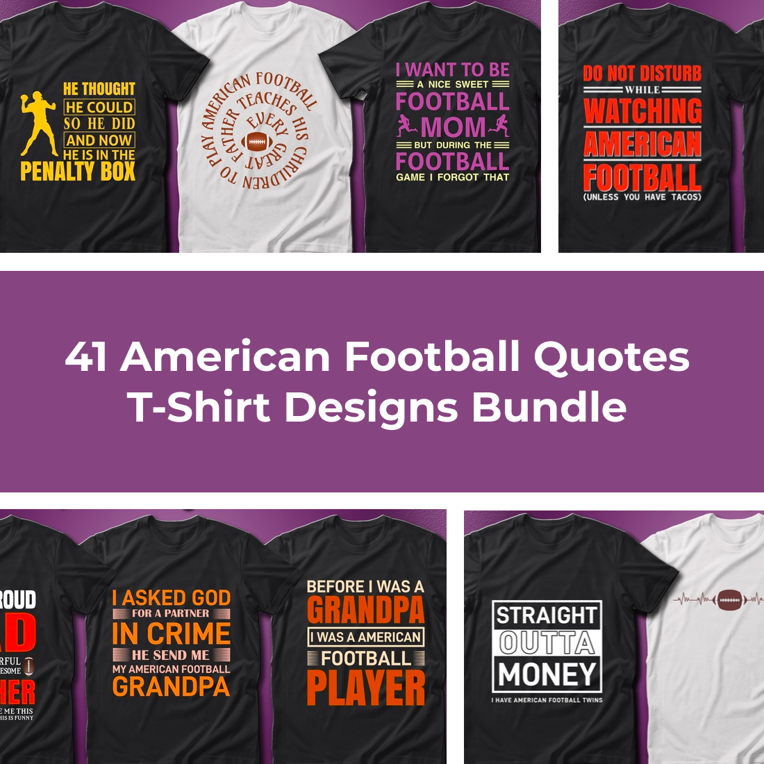 American Football | American Football t-shirt design | American Football  Design | American Football sayings | American Football SVG | American