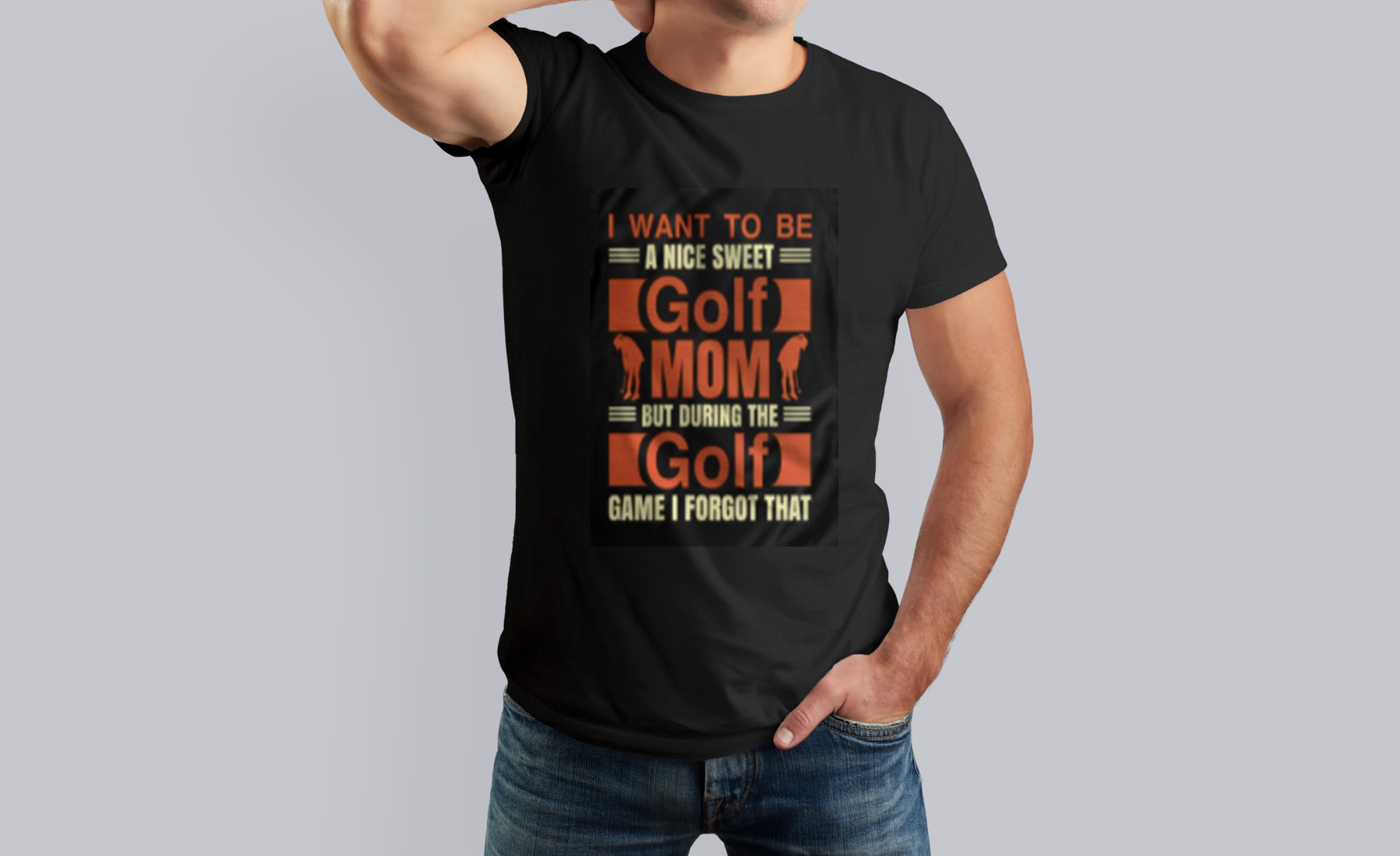  40 Golf Quotes T Shirt Designs Mockups