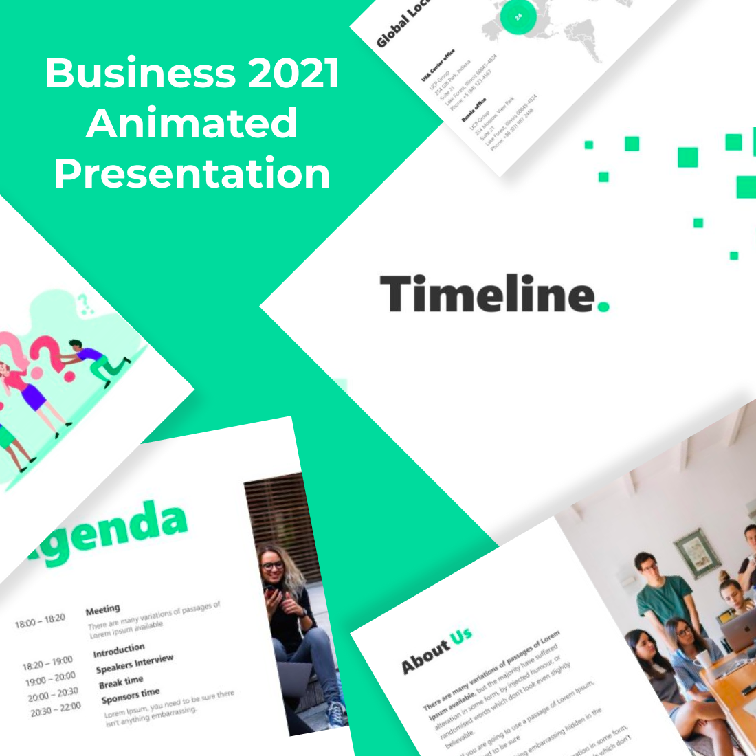 4 Business 2021 Animated Presentation