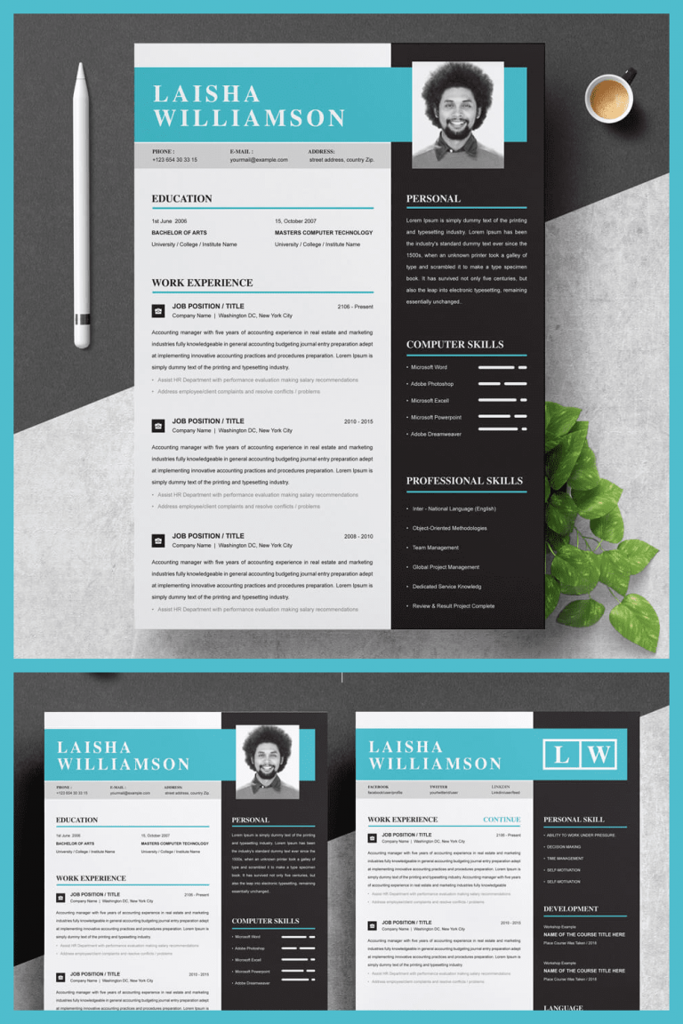 Resume Template - MasterBundles