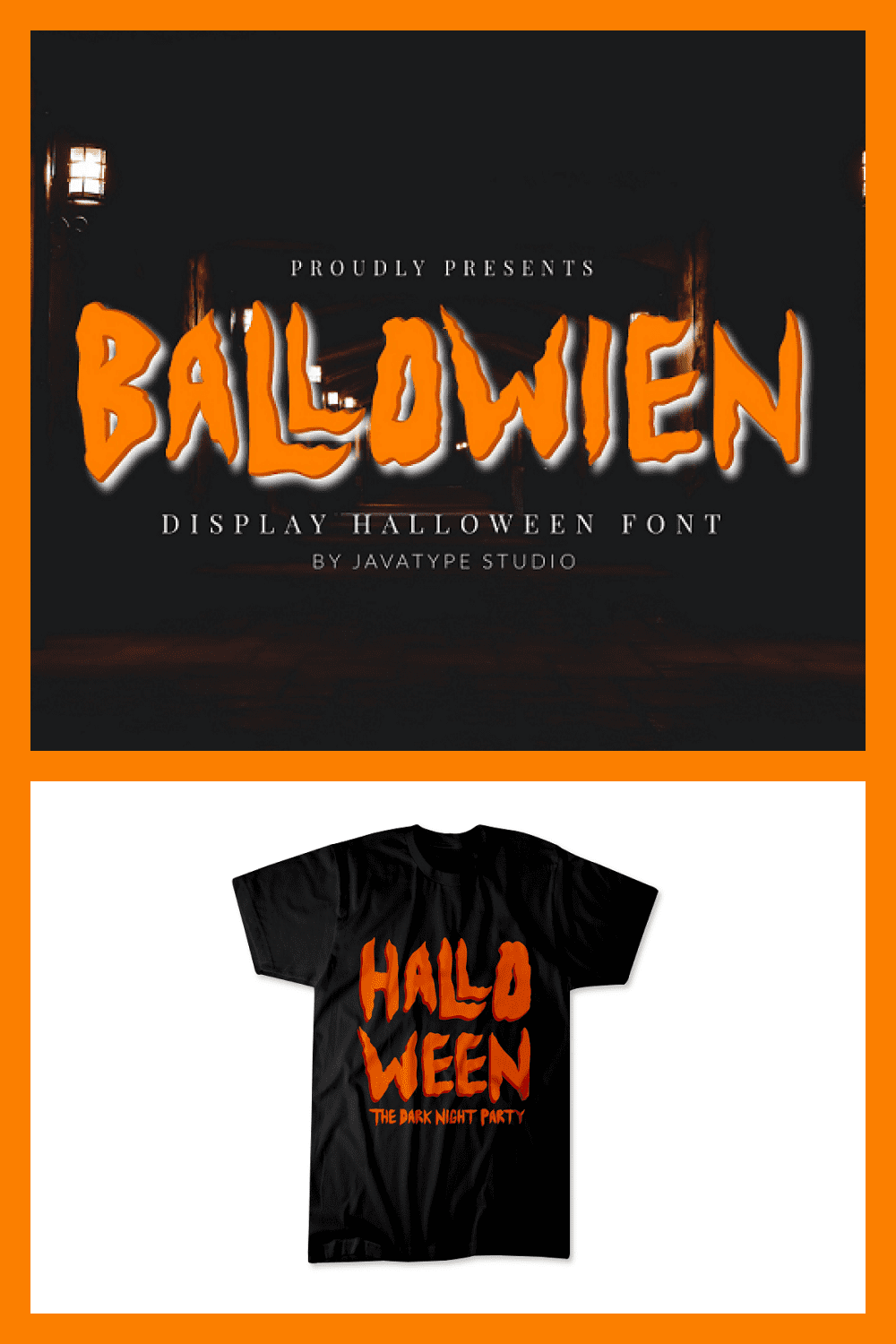 91 Ballowien – Halloween Font