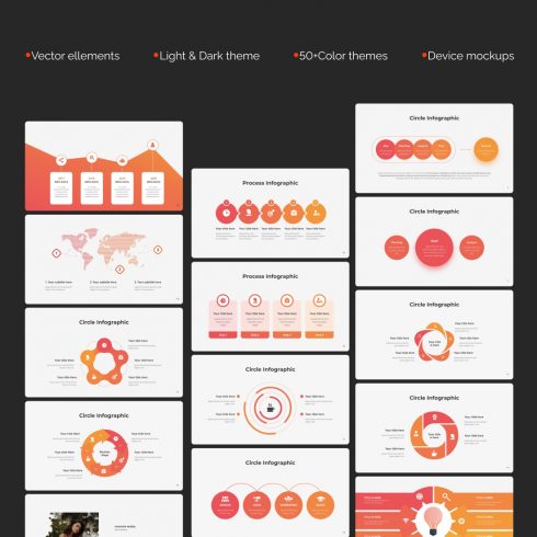 Massive Infographic Template cover image.