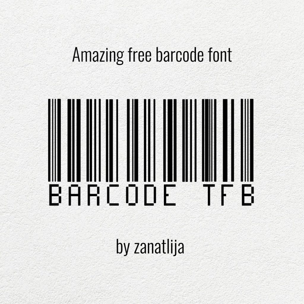 barcode font photoshop download