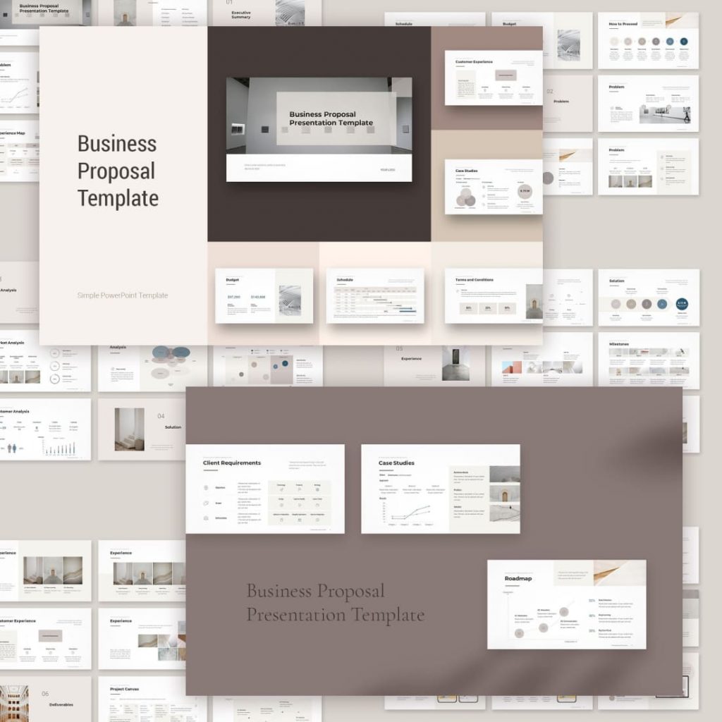 Business Powerpoint Proposal Template – MasterBundles