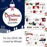 Christmas Times PowerPoint Template by MasterBundles.