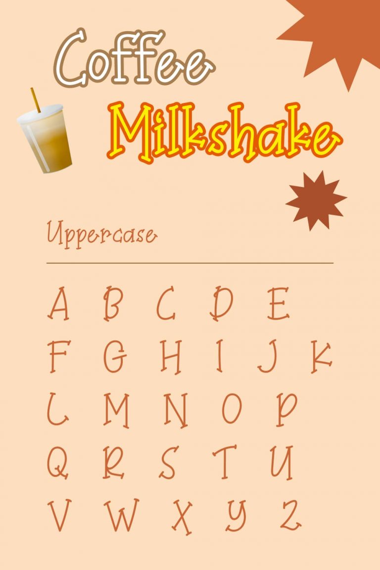 milkshake font download free