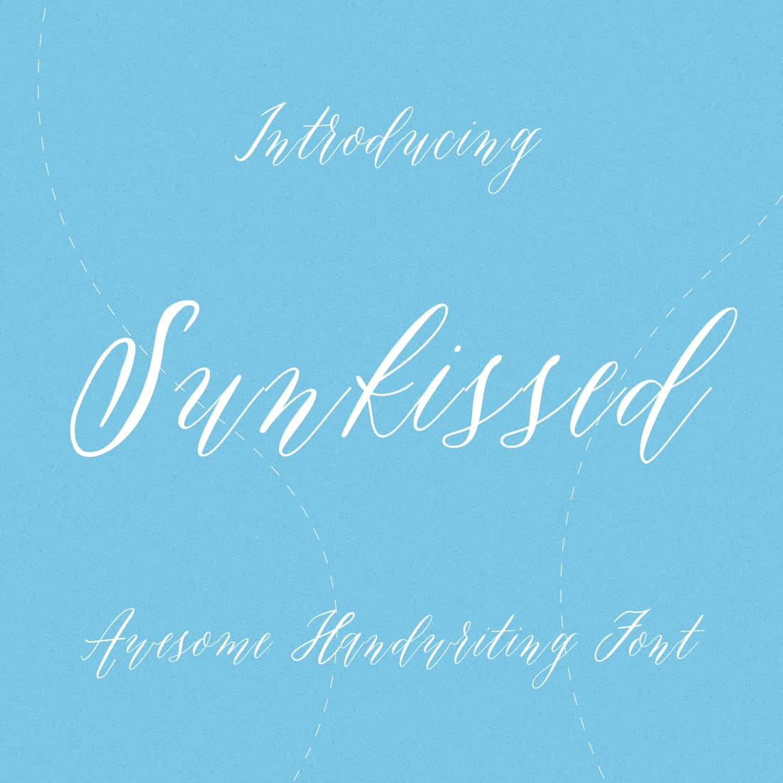Main Collage Image Sunkissed Awesome Handwriting Font by MasterBundles.