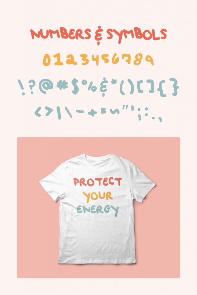 Baby dont worry - worry free font Pinterest Numbers and Symbols.