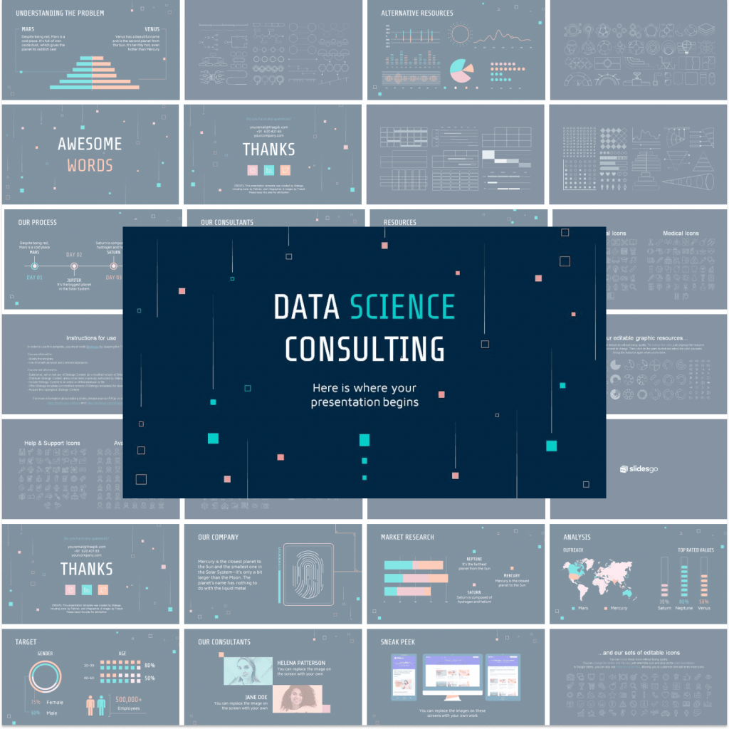 Free Data Science Consulting Powerpoint Template Master Bundles