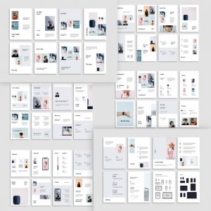 FORM - Vertical Simple Powerpoint Templates – MasterBundles