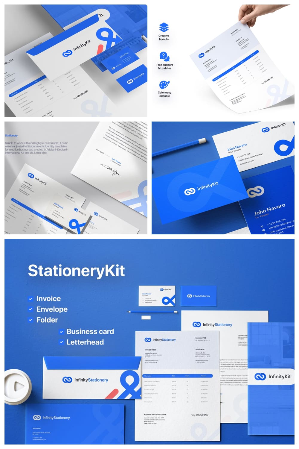InfinityKit Stationery – MasterBundles