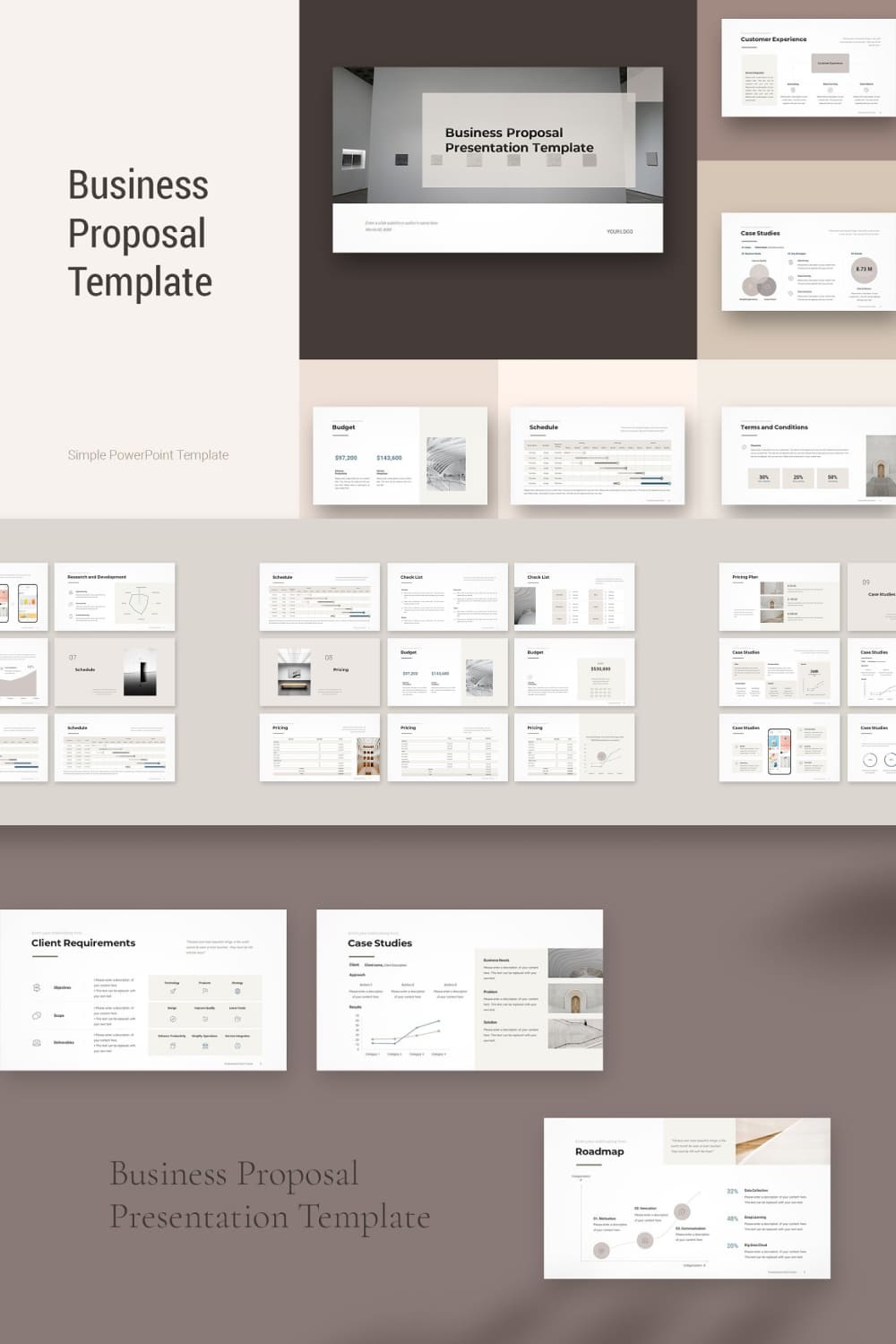 Business Powerpoint Proposal Template – MasterBundles
