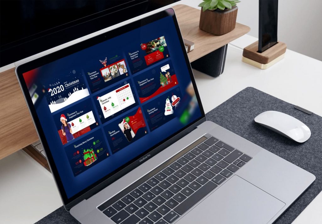 Christmas Times PowerPoint Template – MasterBundles