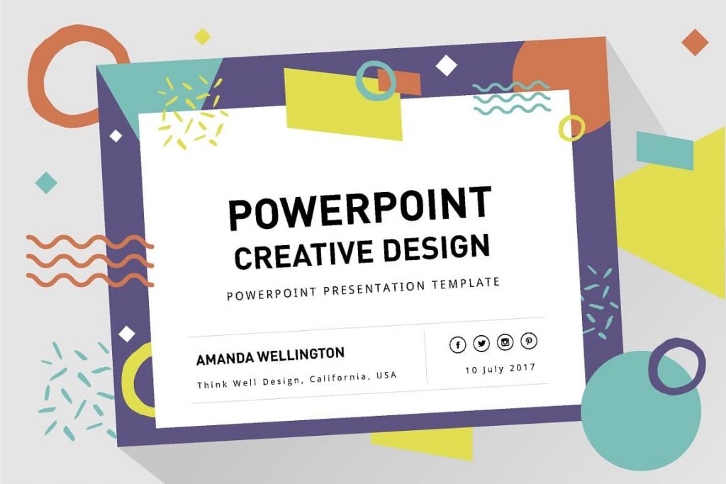 45 Slides PowerPoint Creative Design Template.