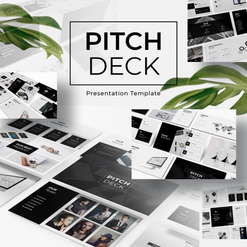 Pitch Deck Powerpoint Template by MasterBundles.