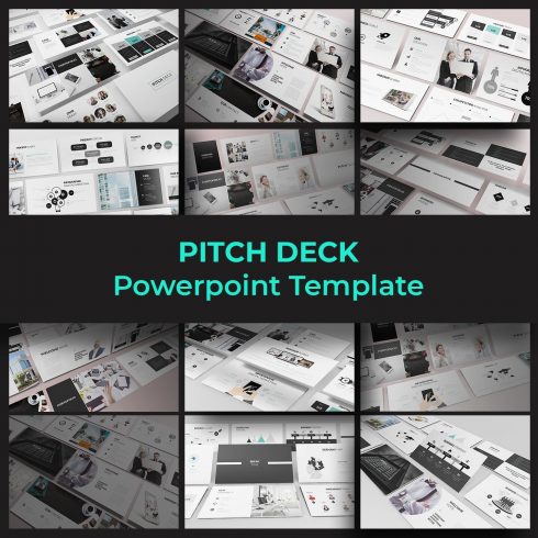 Pitch Deck Powerpoint Template by MasterBundles.
