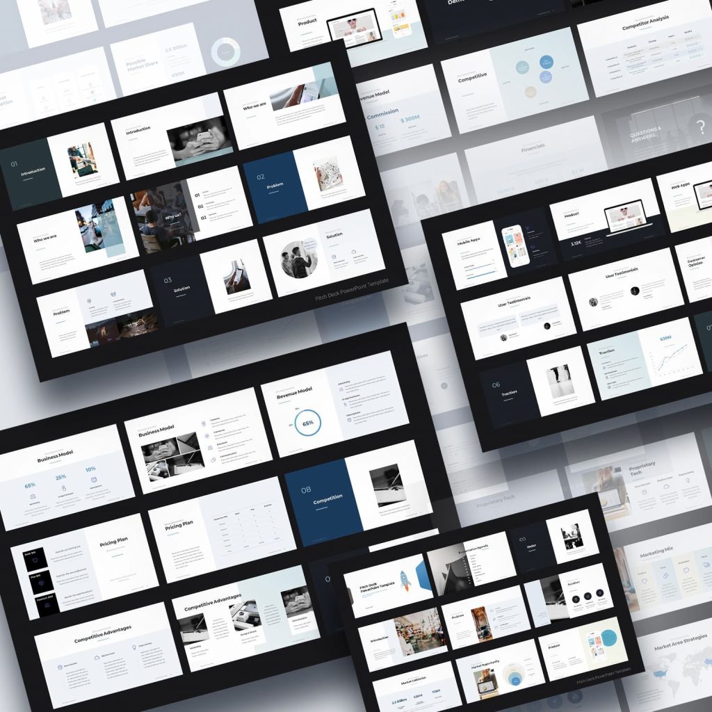 Pitch Deck Presentation Template – MasterBundles
