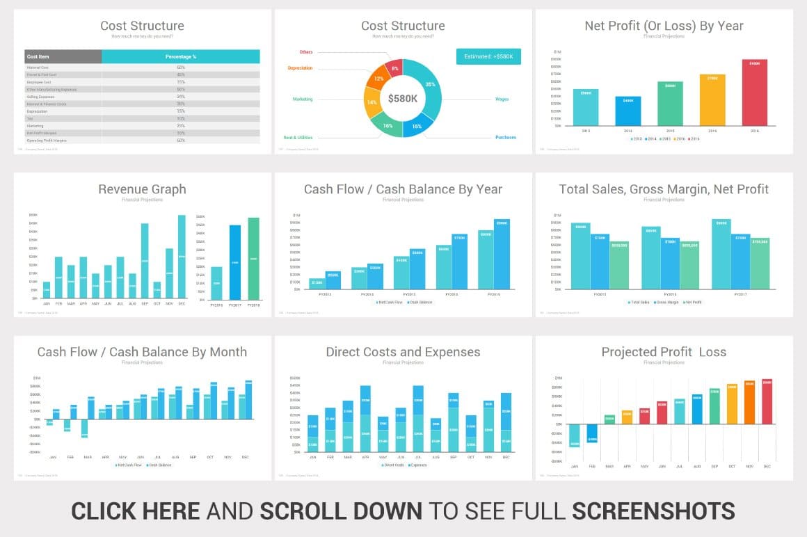 Investors Powerpoint Pitch Decks Presentation – Masterbundles