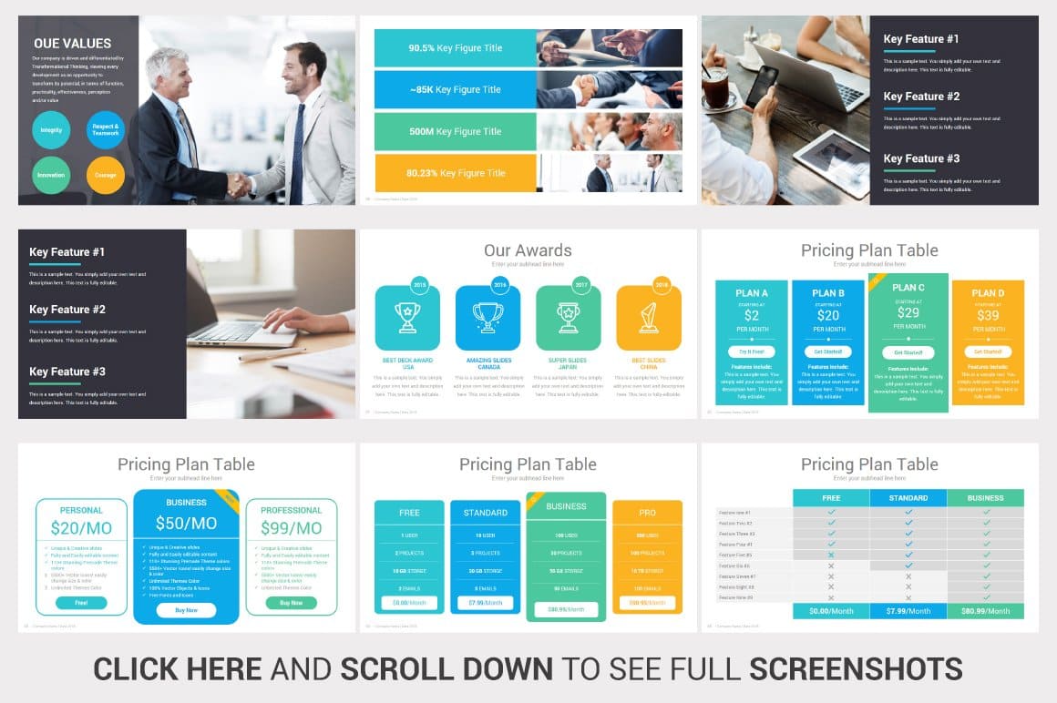 Investors PowerPoint Pitch Decks Presentation – MasterBundles