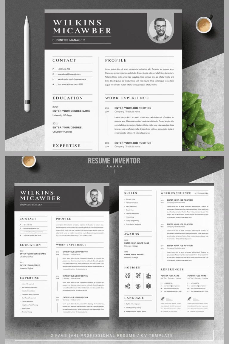 Resume Template - MasterBundles