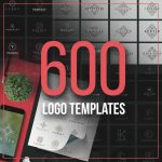 600 Logo Templates Mega Bundle Main Preview.