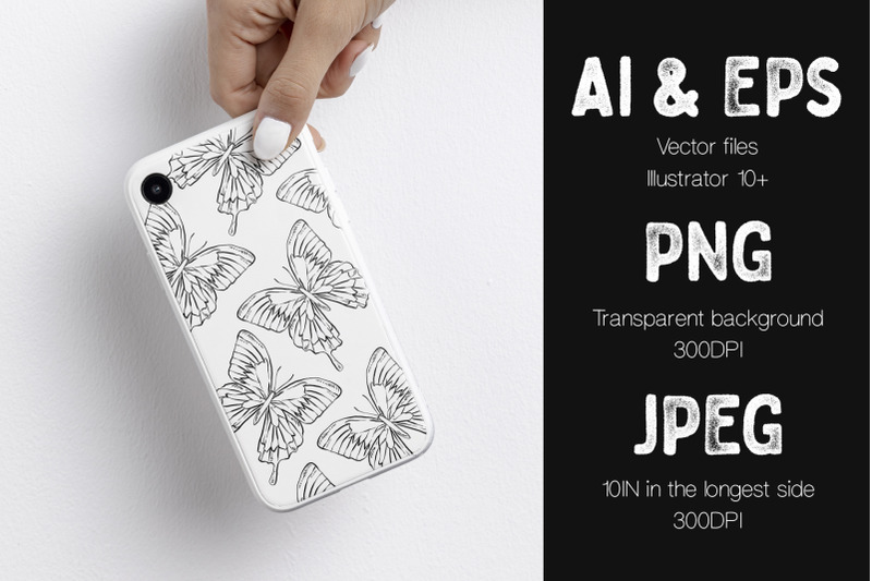 These are great and delicate illustrations that look good on cases.