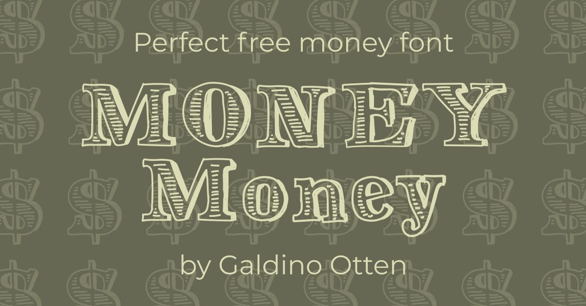 Perfect Free Money Font – MasterBundles