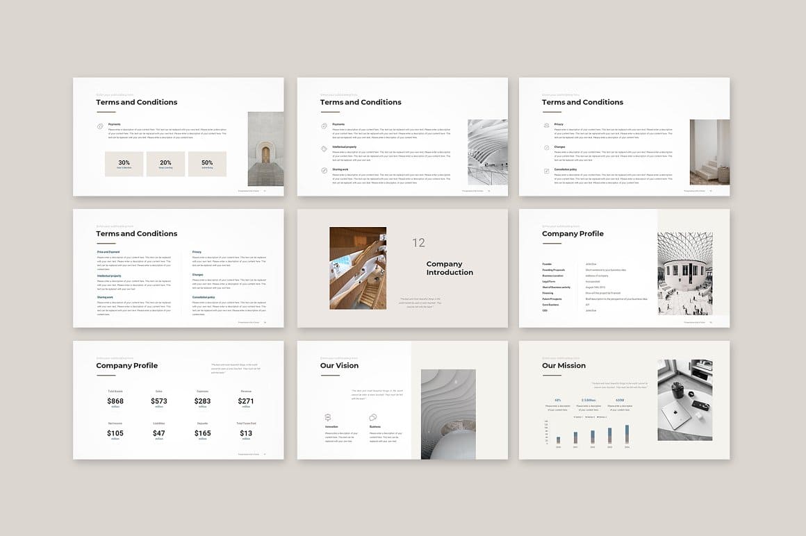 Business Powerpoint Proposal Template – MasterBundles