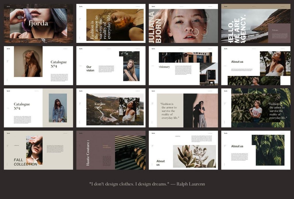 FJORDA - Powerpoint Template | Master Bundles