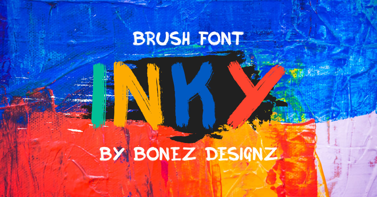 Ink Free Font Master Bundles