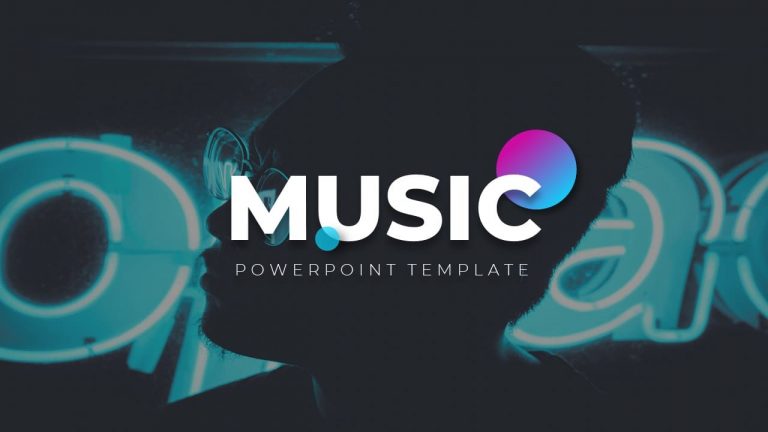 50 Slides Colorful Music Presentation Template 2022: Powerpoint Google