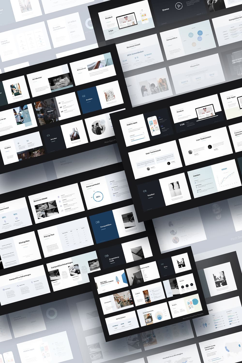 Pitch Deck Presentation Template – MasterBundles