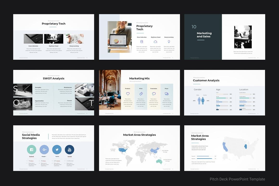 Pitch Deck Presentation Template – MasterBundles