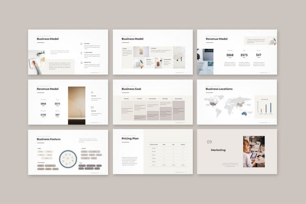 Pitch Deck PowerPoint Template – MasterBundles