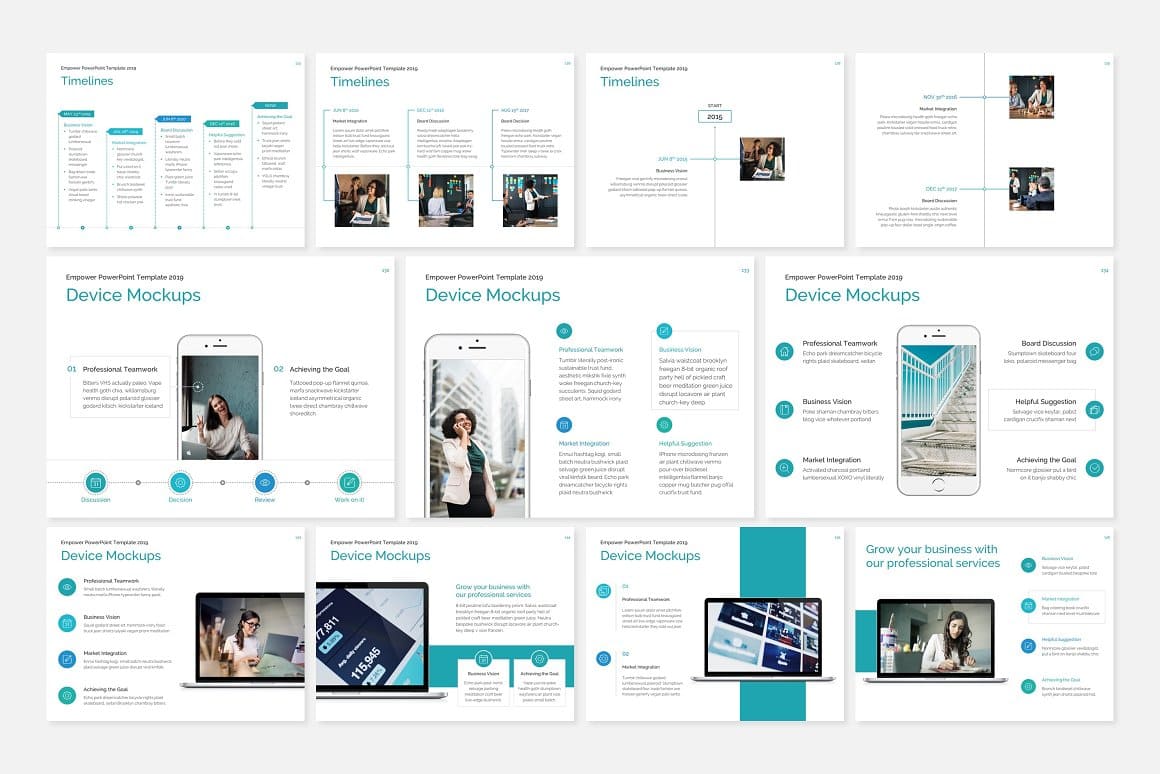 EMPOWER PowerPoint Template – MasterBundles